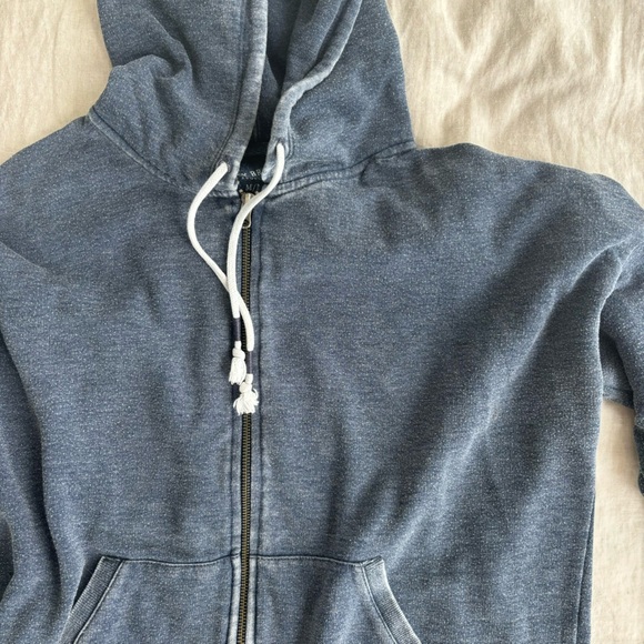 Distressed Navy Blue Lucky Brand Sweater - Picture 5 of 5